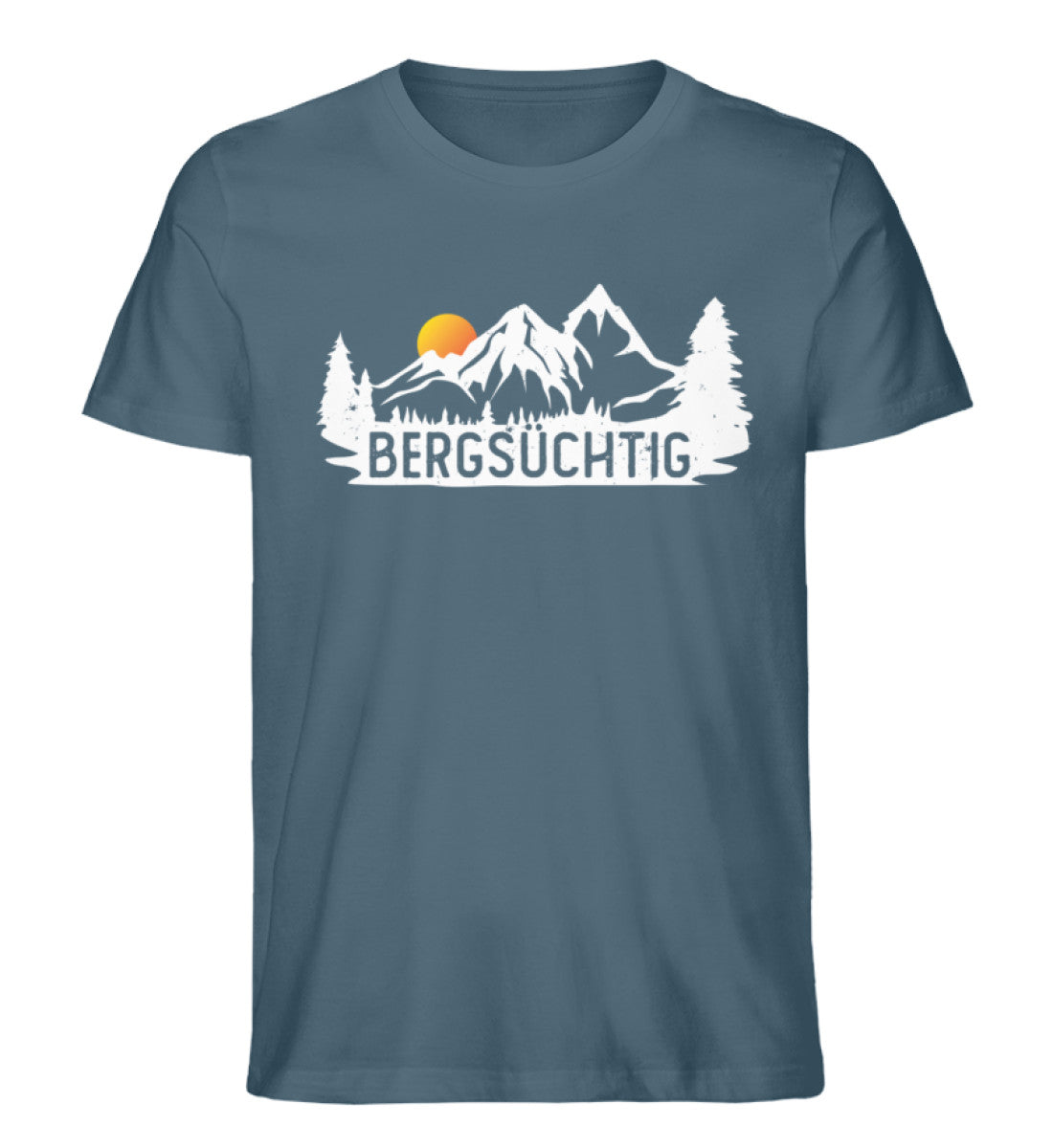 Bergsüchtig - Herren Premium Organic T-Shirt berge wandern Stargazer