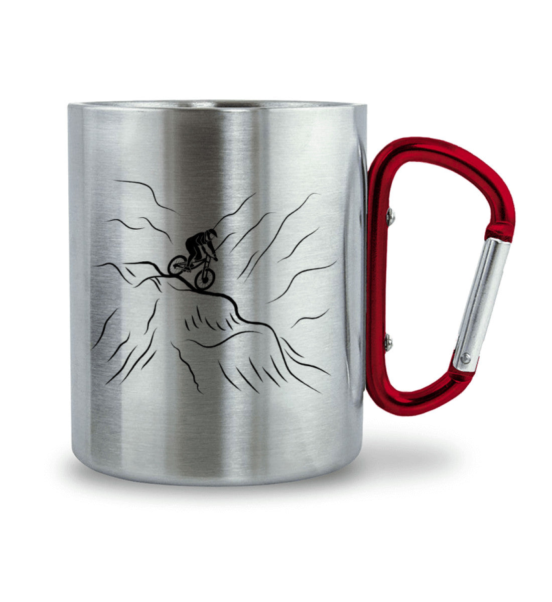 Downhill Mountain Bike - Karabiner Tasse