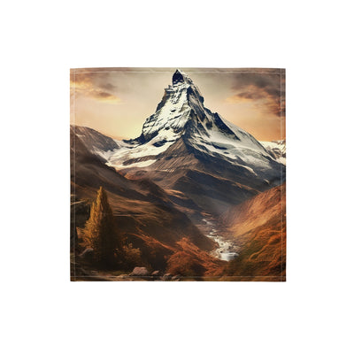 Matterhorn - Epische Malerei - Landschaft - Bandana (All-Over Print) berge xxx S