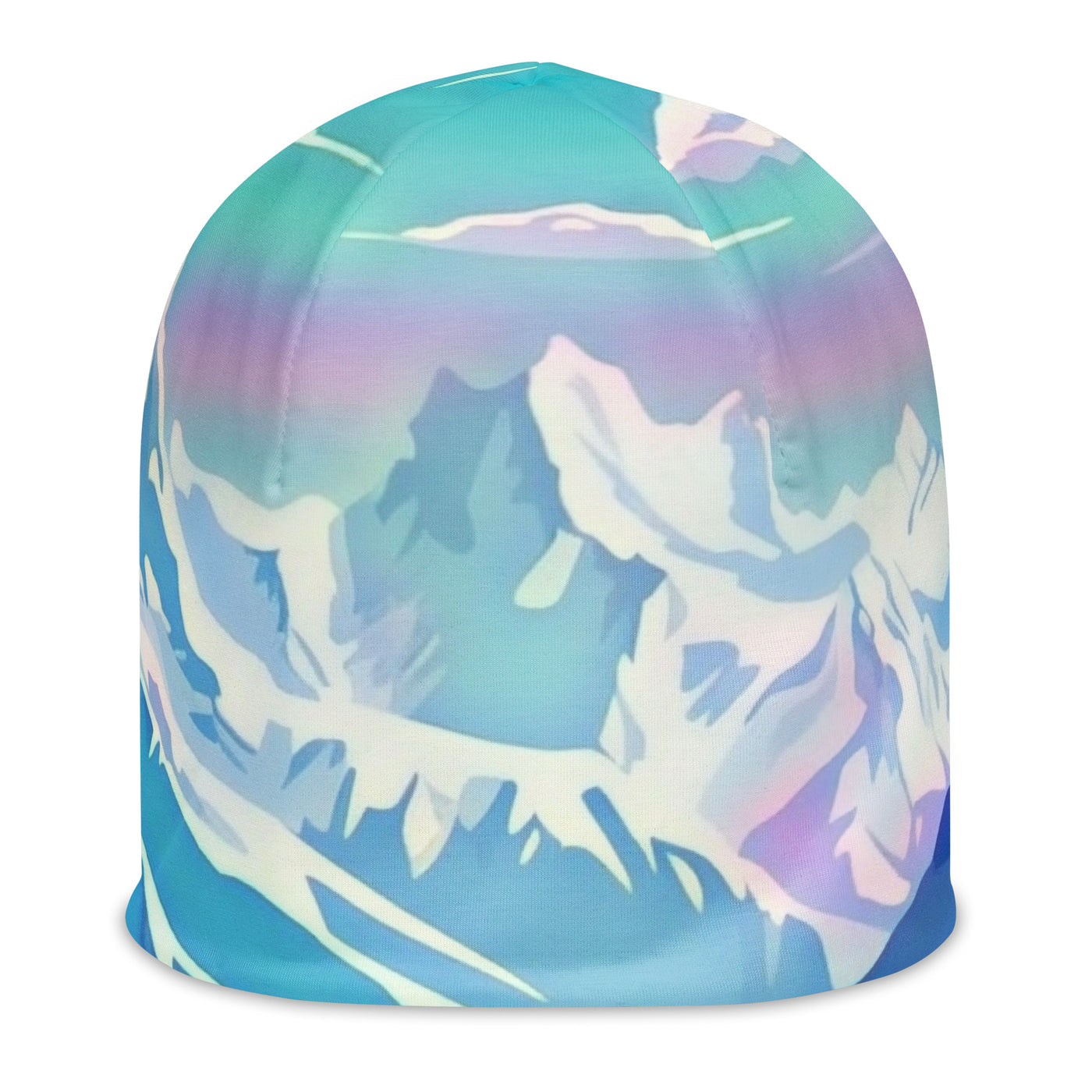 Berge und Schnee - Landschaft - Beanie (All-Over Print) ski xxx