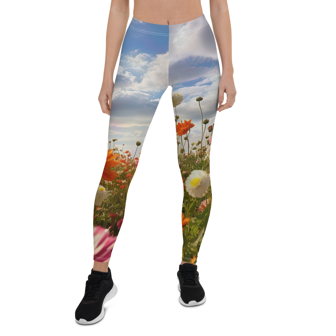 Blumenfeld und Sonnenschein - Leggings (All-Over Print) camping xxx