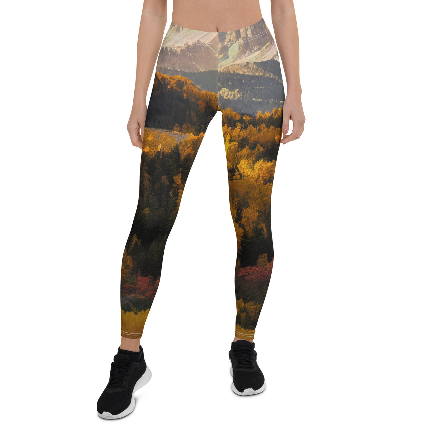 Dolomiten Berge - Malerei - Leggings (All-Over Print) berge xxx