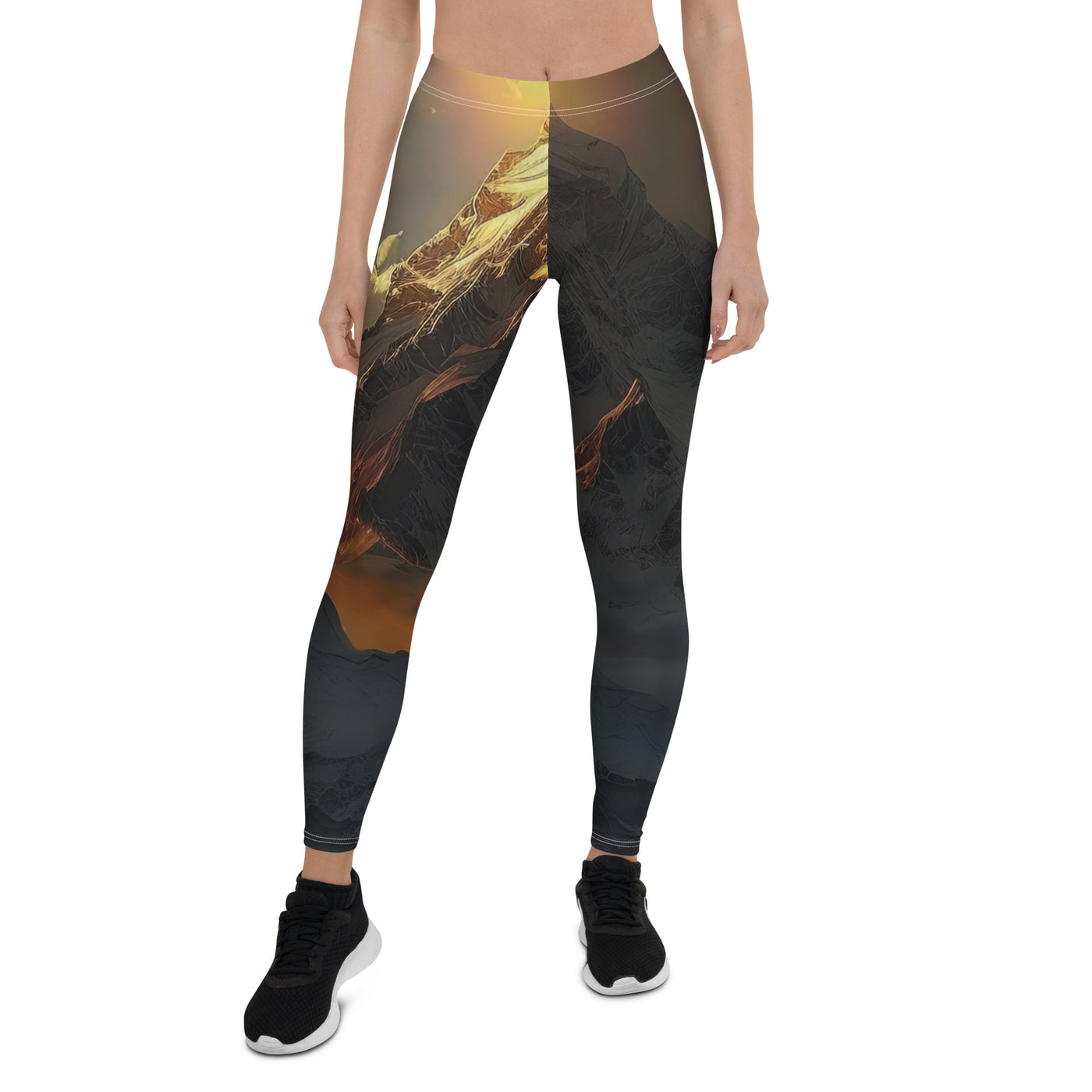 Himalaya Gebirge, Sonnenuntergang - Landschaft - Leggings (All-Over Print) berge xxx XL