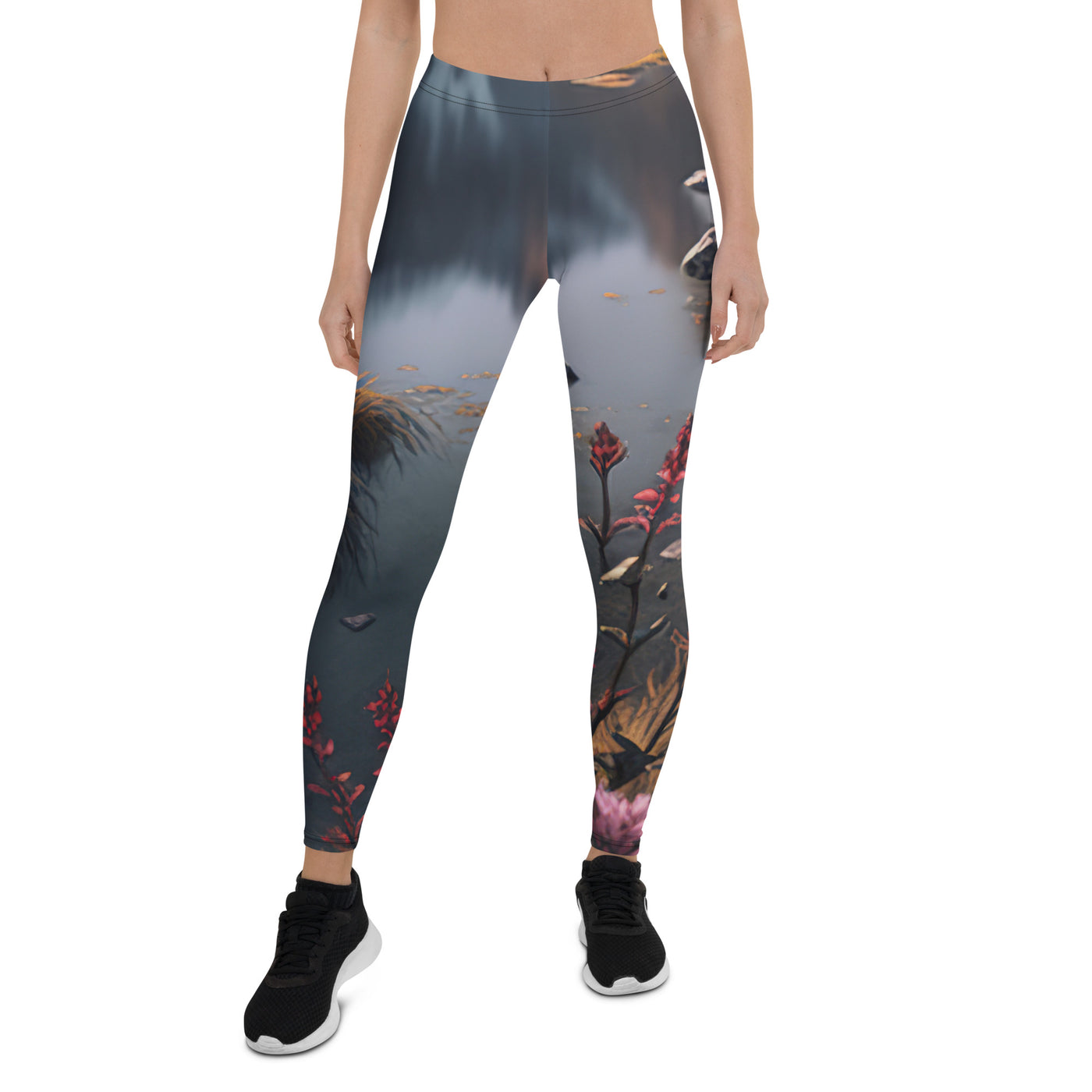 Berge, Bergsee und Blumen - Leggings (All-Over Print) berge xxx