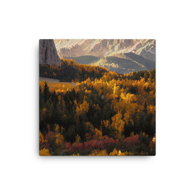 Dolomiten Berge - Malerei - Leinwand berge xxx 30.5 x 30.5 cm