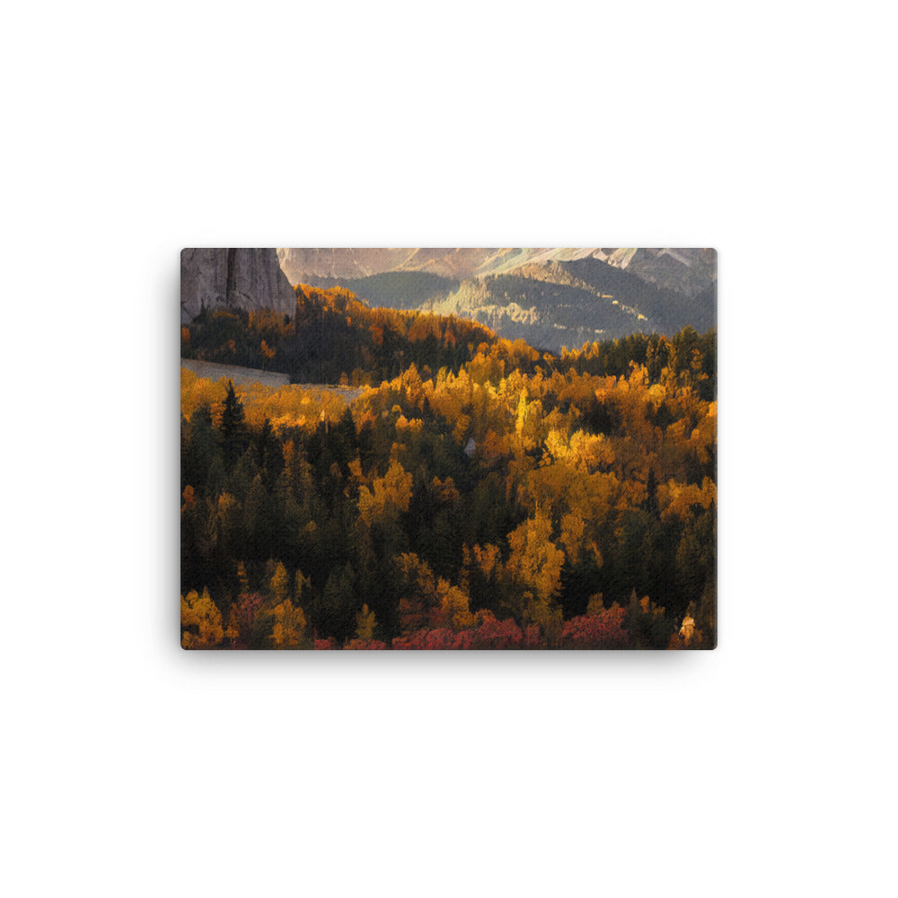 Dolomiten Berge - Malerei - Leinwand berge xxx 30.5 x 40.6 cm