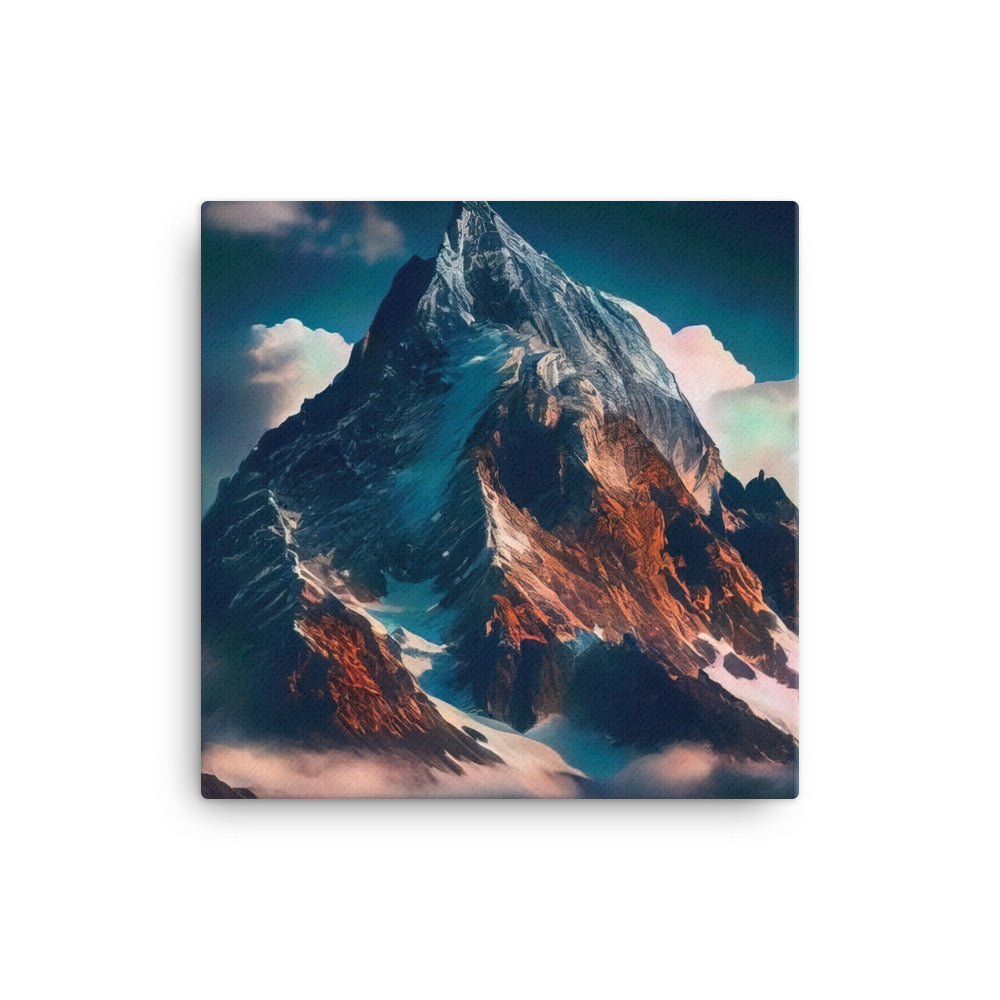 Berge und Nebel - Leinwand berge xxx 40.6 x 40.6 cm