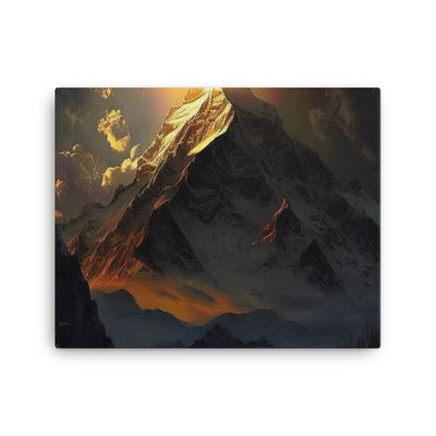 Himalaya Gebirge, Sonnenuntergang - Landschaft - Leinwand berge xxx 40.6 x 50.8 cm