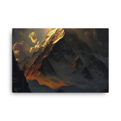 Himalaya Gebirge, Sonnenuntergang - Landschaft - Leinwand berge xxx 61 x 91.4 cm