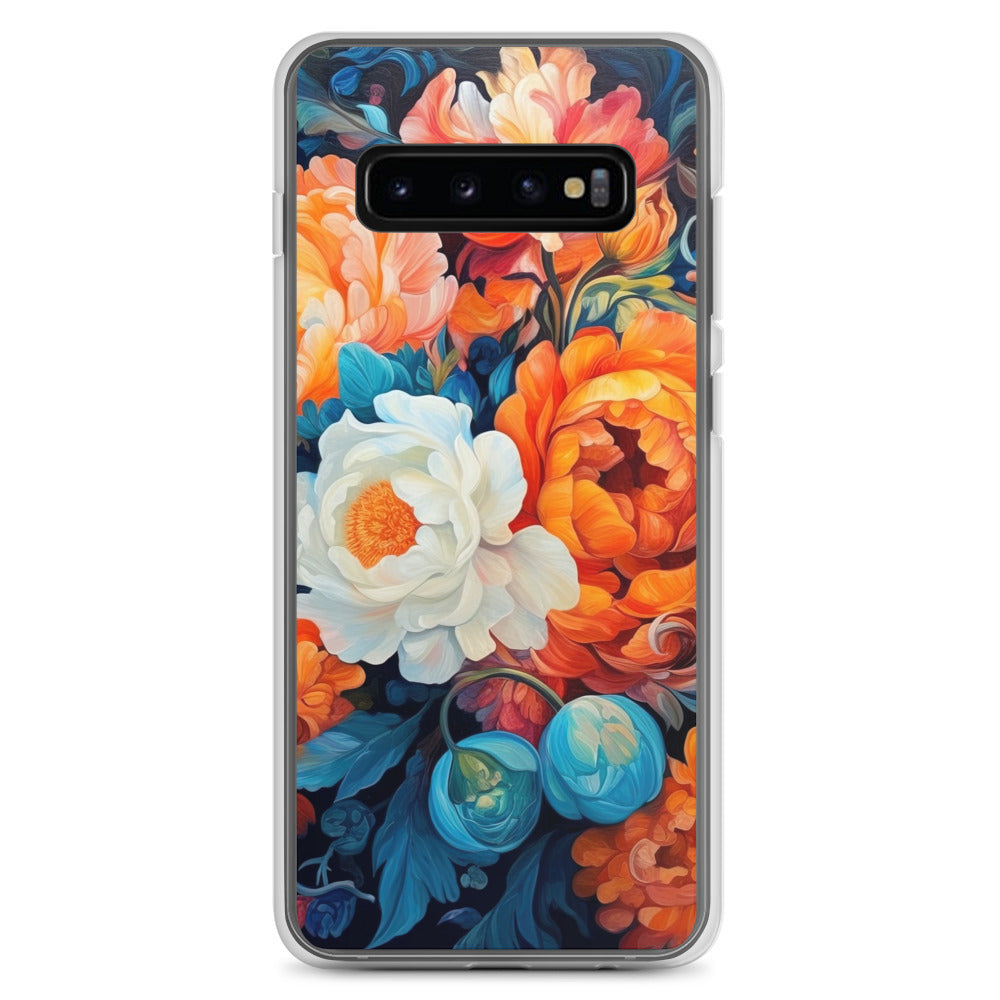 Bunte Blumen - Schöne Malerei - Samsung Schutzhülle (durchsichtig) camping xxx Samsung Galaxy S10+