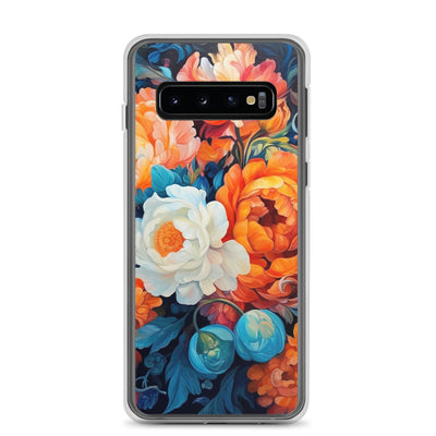 Bunte Blumen - Schöne Malerei - Samsung Schutzhülle (durchsichtig) camping xxx Samsung Galaxy S10