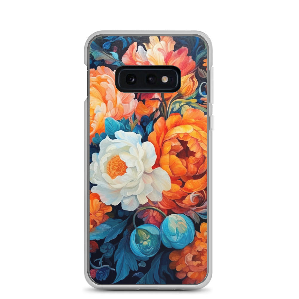 Bunte Blumen - Schöne Malerei - Samsung Schutzhülle (durchsichtig) camping xxx Samsung Galaxy S10e