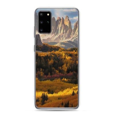 Dolomiten Berge - Malerei - Samsung Schutzhülle (durchsichtig) berge xxx Samsung Galaxy S20 Plus