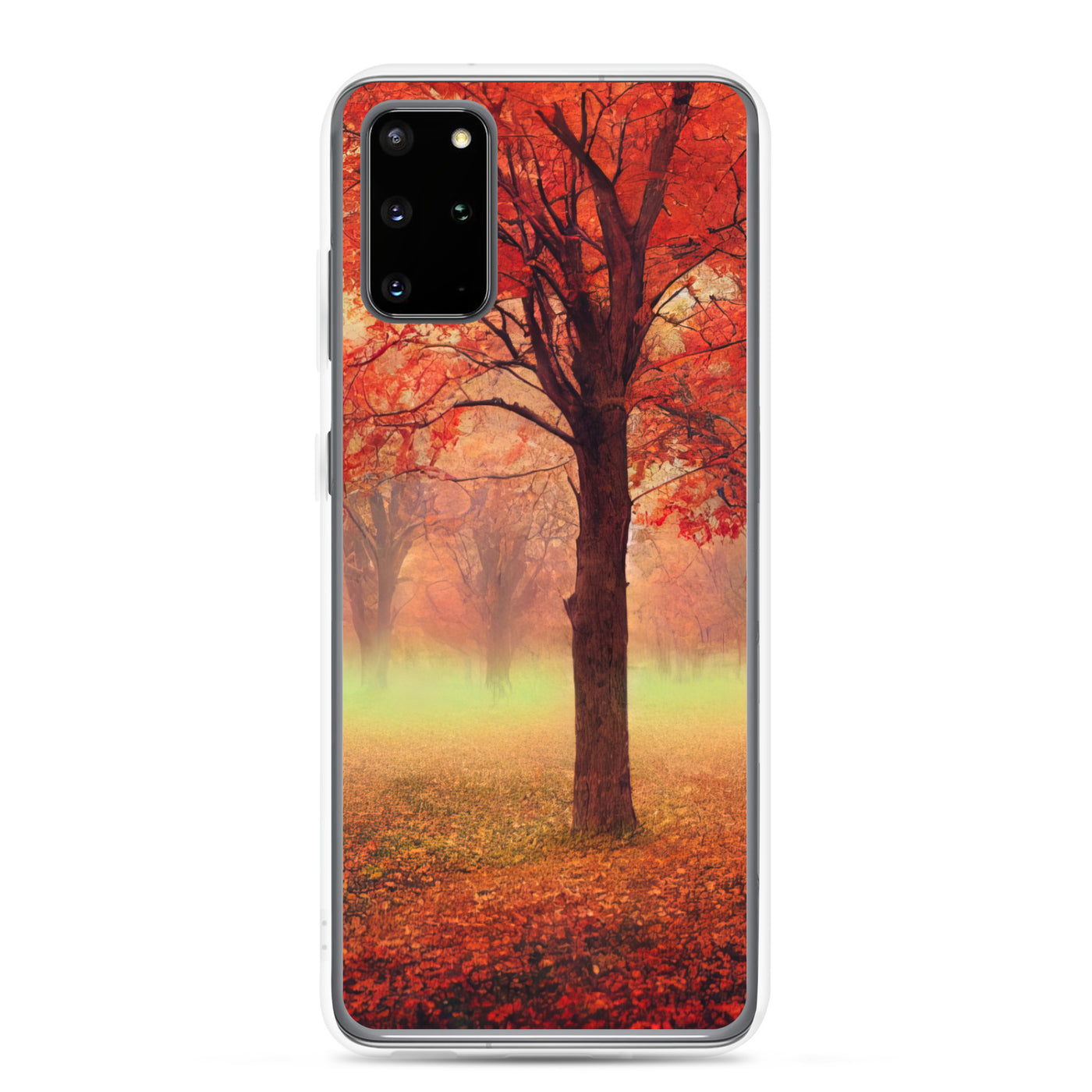 Wald im Herbst - Rote Herbstblätter - Samsung Schutzhülle (durchsichtig) camping xxx Samsung Galaxy S20 Plus