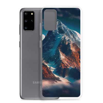 Berge und Nebel - Samsung Schutzhülle (durchsichtig) berge xxx