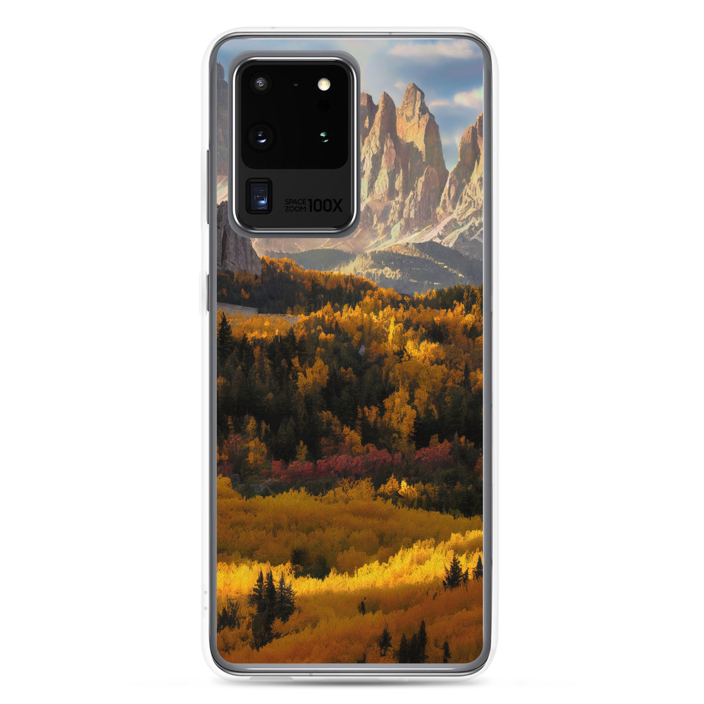 Dolomiten Berge - Malerei - Samsung Schutzhülle (durchsichtig) berge xxx Samsung Galaxy S20 Ultra