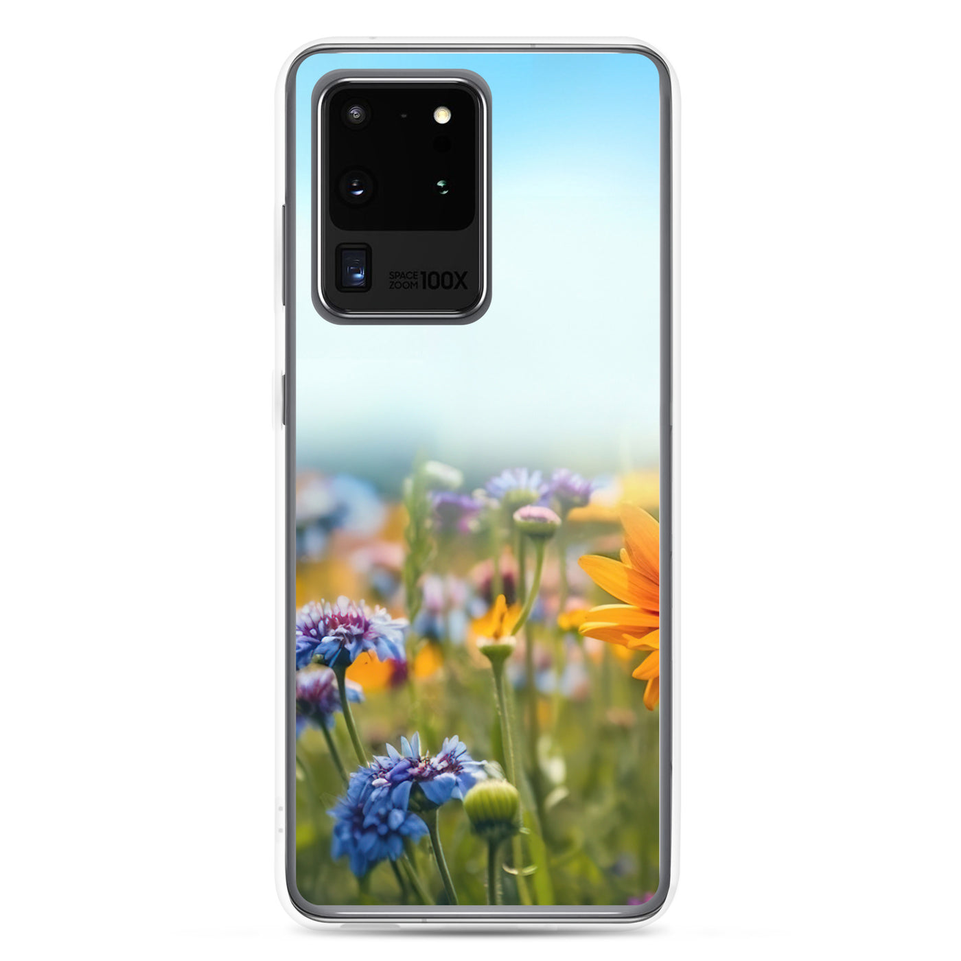Foto von Blumen im Sonnenschein - Nahaufnahme - Samsung Schutzhülle (durchsichtig) camping xxx Samsung Galaxy S20 Ultra
