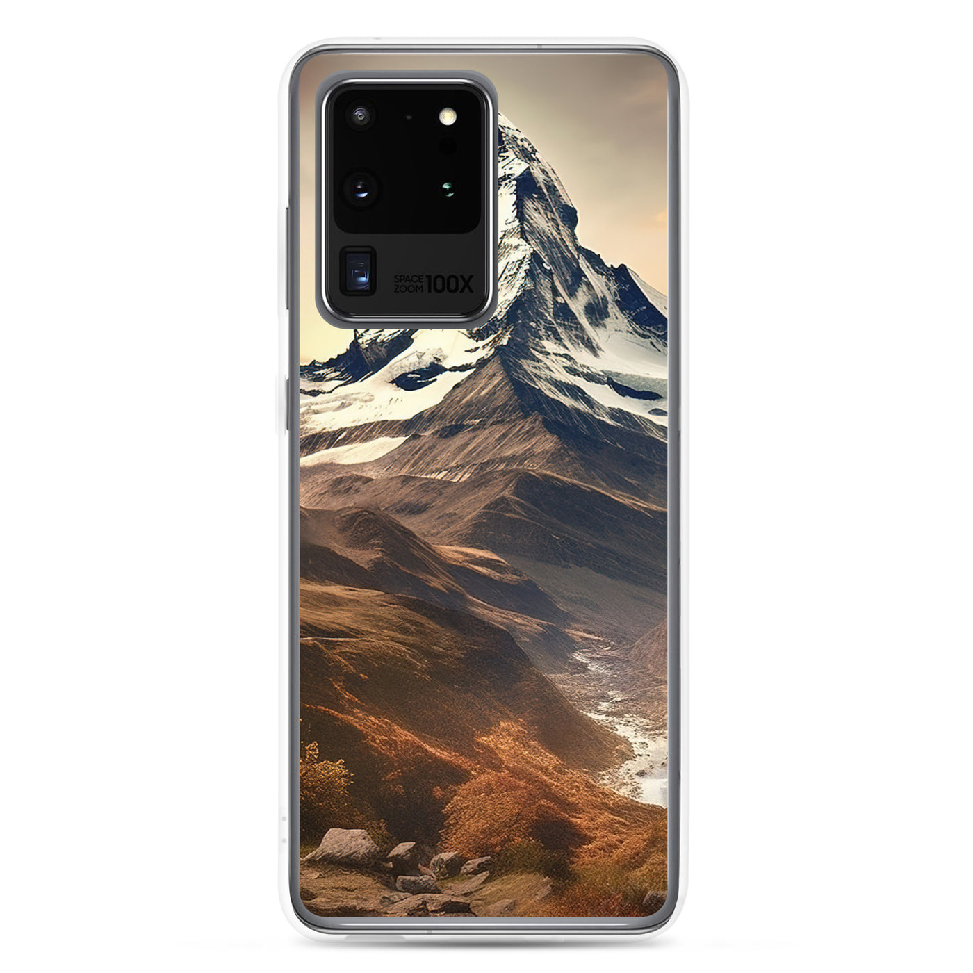 Matterhorn - Epische Malerei - Landschaft - Samsung Schutzhülle (durchsichtig) berge xxx Samsung Galaxy S20 Ultra