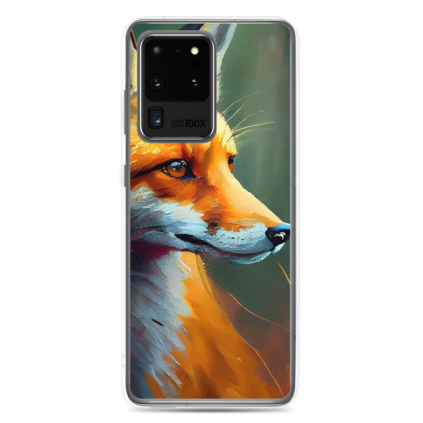 Fuchs - Ölmalerei - Schönes Kunstwerk - Samsung Schutzhülle (durchsichtig) camping xxx Samsung Galaxy S20 Ultra