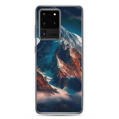 Berge und Nebel - Samsung Schutzhülle (durchsichtig) berge xxx Samsung Galaxy S20 Ultra