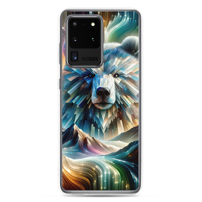 Alpen & Bär Kaleidoskop - Abstrakte Lichtkunst mit Kraft - Samsung Schutzhülle (durchsichtig) camping xxx yyy zzz Samsung Galaxy S20 Ultra