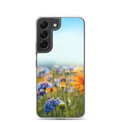 Foto von Blumen im Sonnenschein - Nahaufnahme - Samsung Schutzhülle (durchsichtig) camping xxx Samsung Galaxy S22