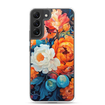 Bunte Blumen - Schöne Malerei - Samsung Schutzhülle (durchsichtig) camping xxx Samsung Galaxy S22 Plus