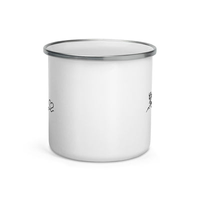 Gipfelliebe - Emaille Tasse berge
