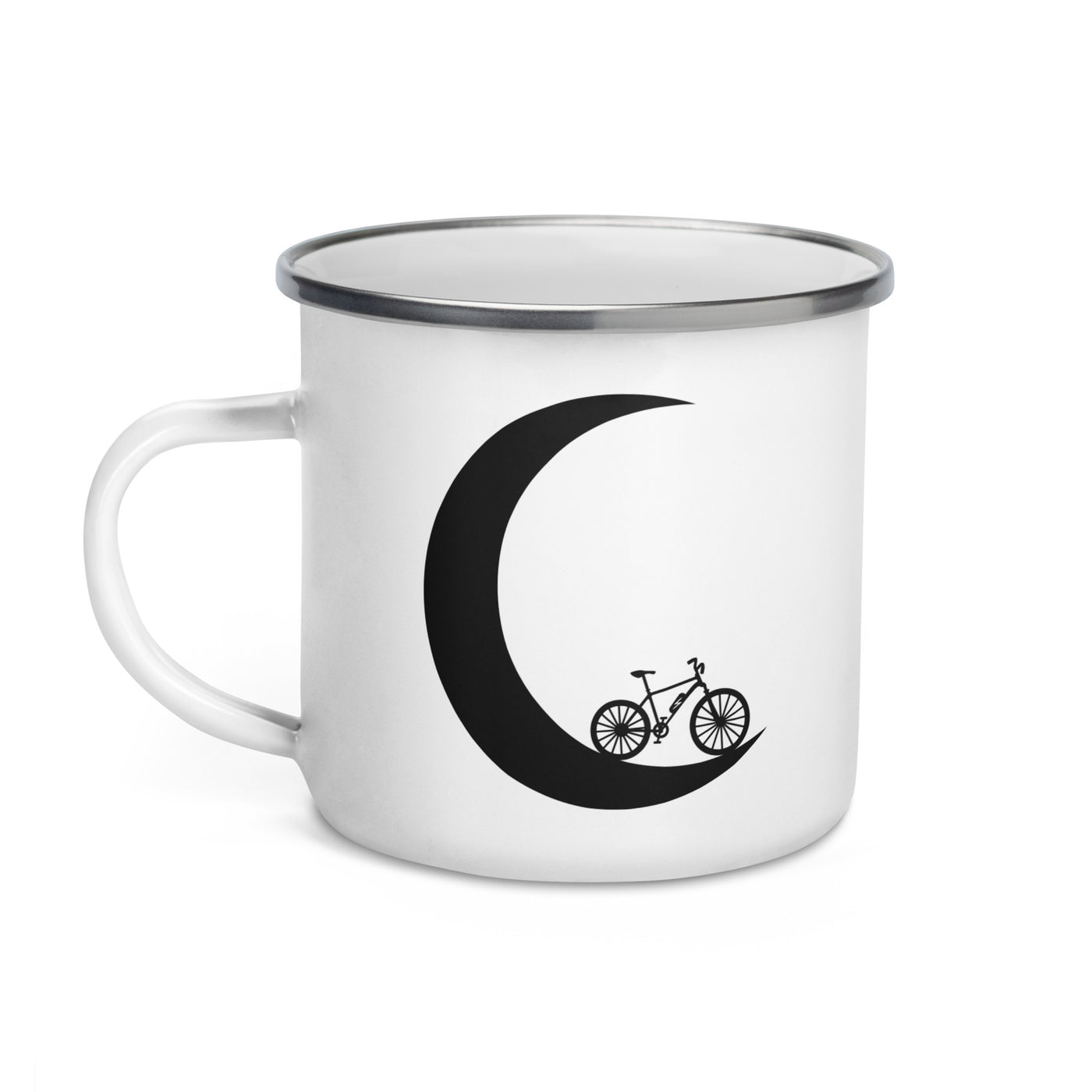 Crescent Moon - E-Bike - Emaille Tasse e-bike