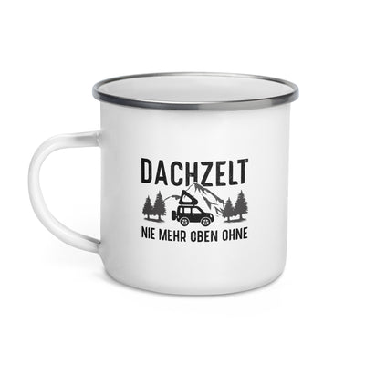 Dachzelt - Emaille Tasse camping