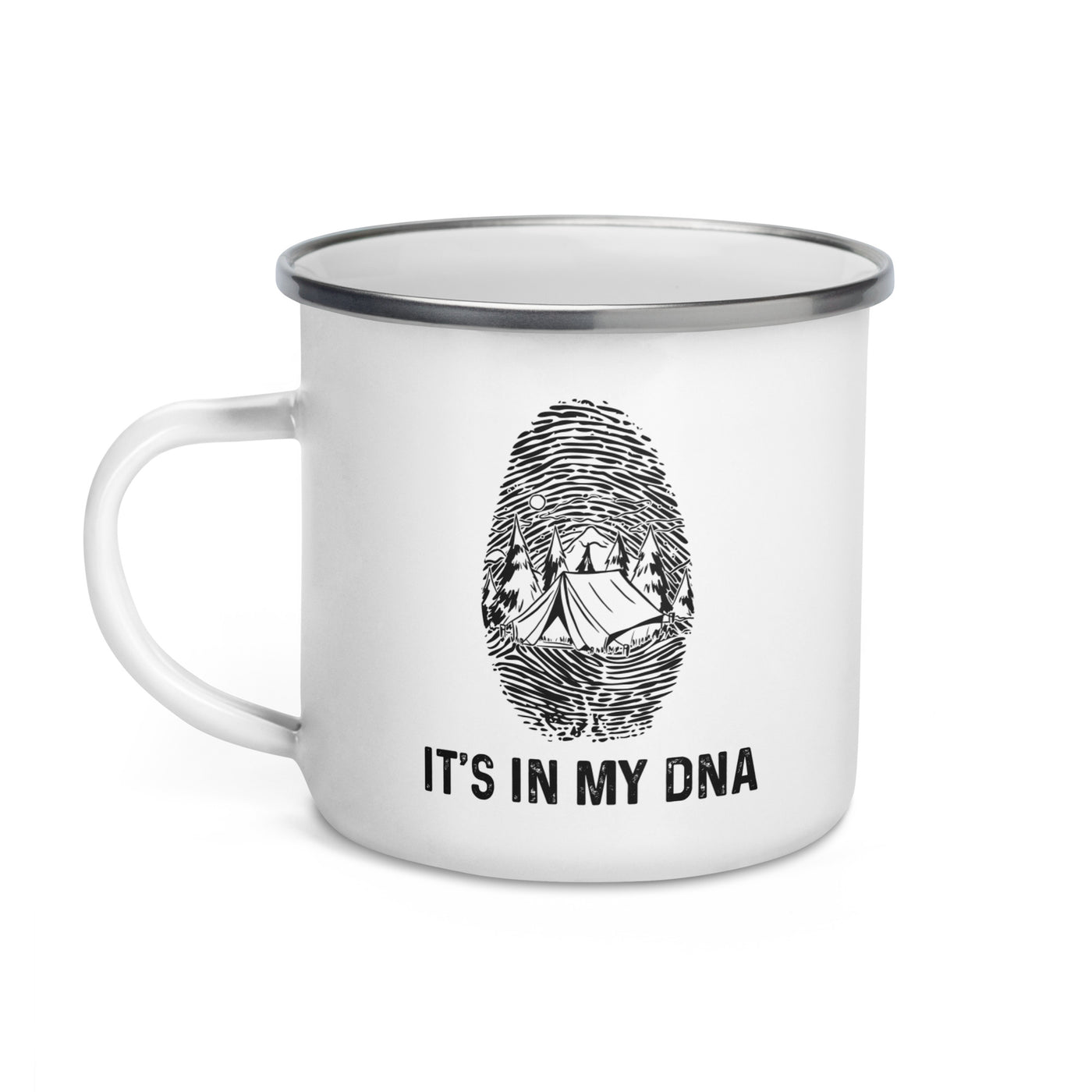 It'S In My Dna 1 - Emaille Tasse camping