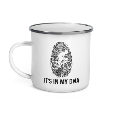 It'S In My Dna 1 - Emaille Tasse fahrrad
