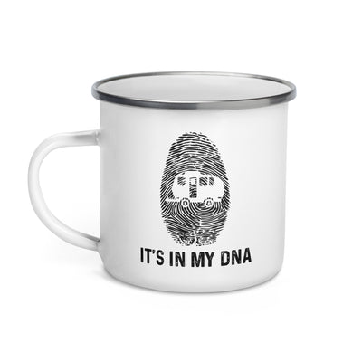 It'S In My Dna 2 - Emaille Tasse camping