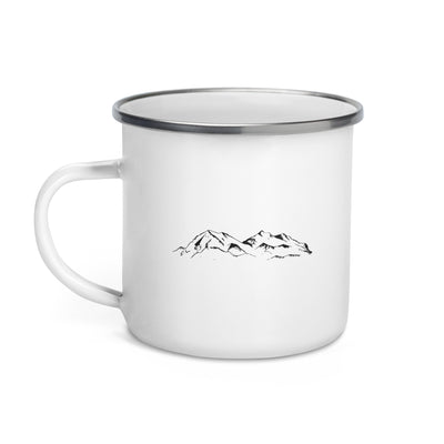 Mountain (13) - Emaille Tasse berge