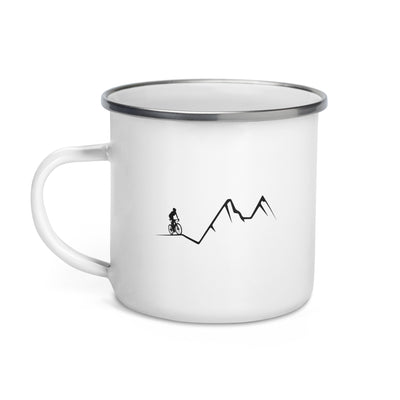 Mountain - Cycling (12) - Emaille Tasse fahrrad