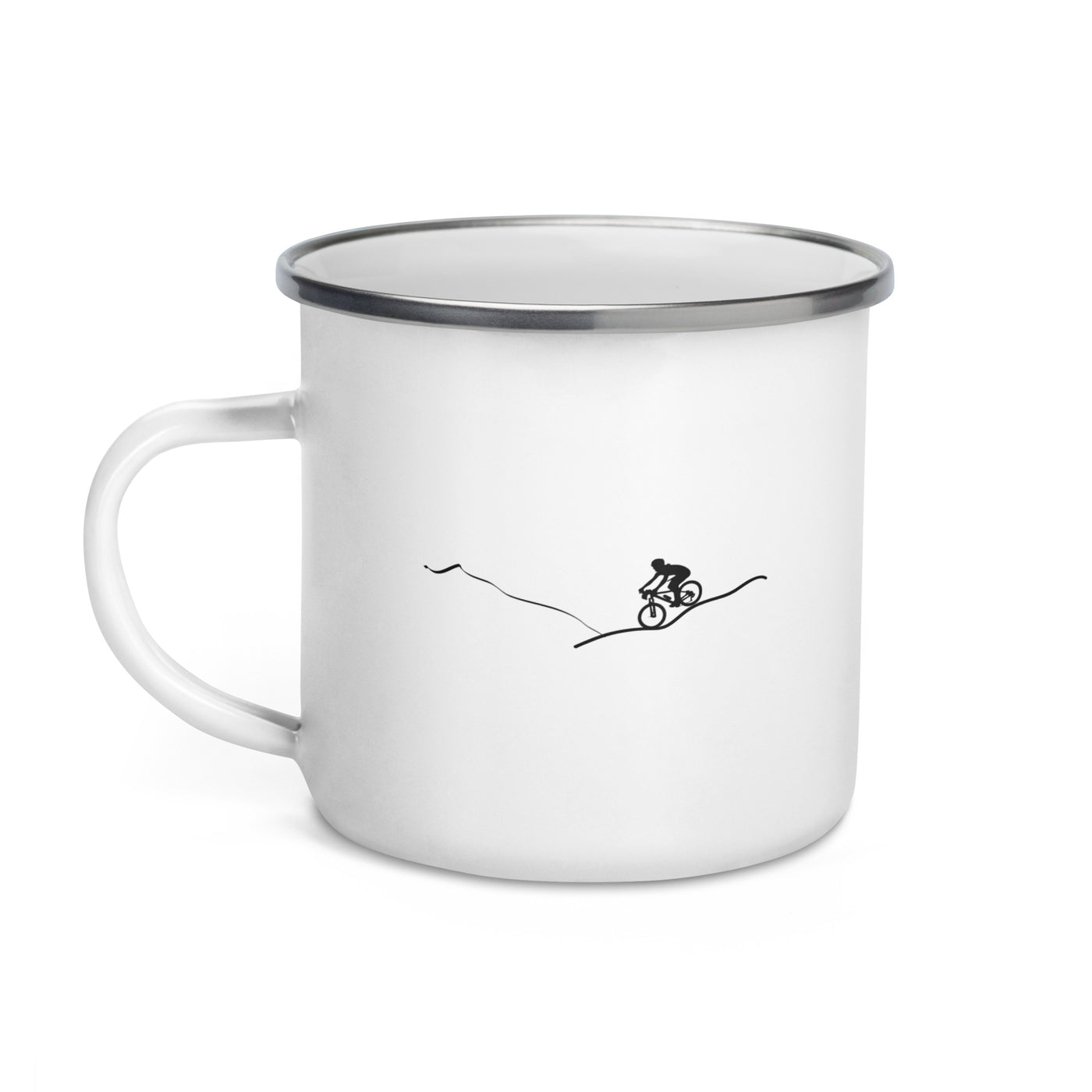 Mountain - Cycling (15) - Emaille Tasse fahrrad