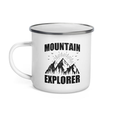 Mountain Explorer - Emaille Tasse berge
