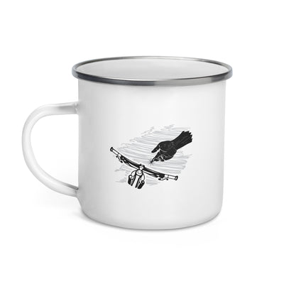 Stay With Me - Emaille Tasse fahrrad mountainbike