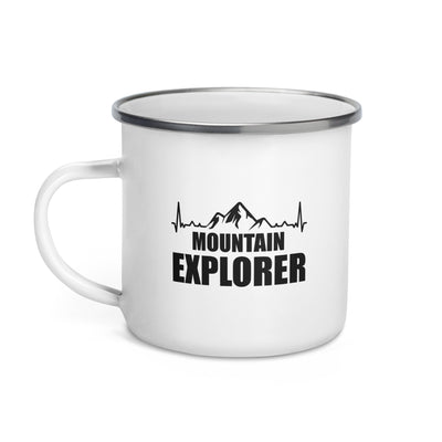 Mountain Explorer 1 - Emaille Tasse berge