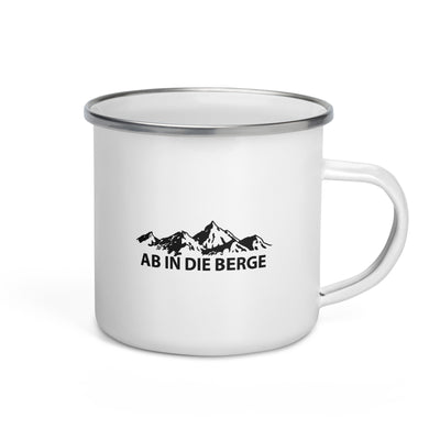 Ab In Die Berge - Mountain - Emaille Tasse berge Default Title