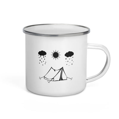 All Seasons And Camping - Emaille Tasse camping Default Title