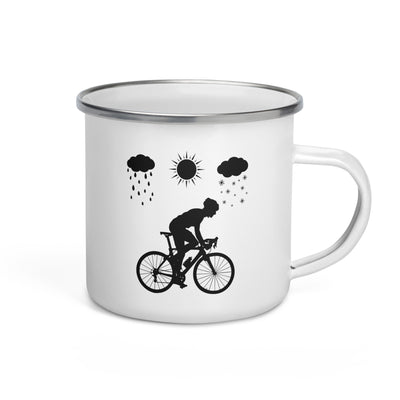 All Seasons And Cycling - Emaille Tasse fahrrad Default Title