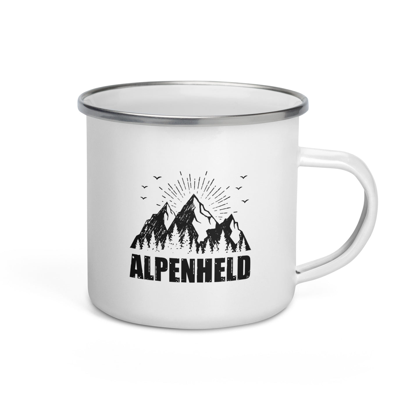 Alpenheld - Emaille Tasse berge Default Title