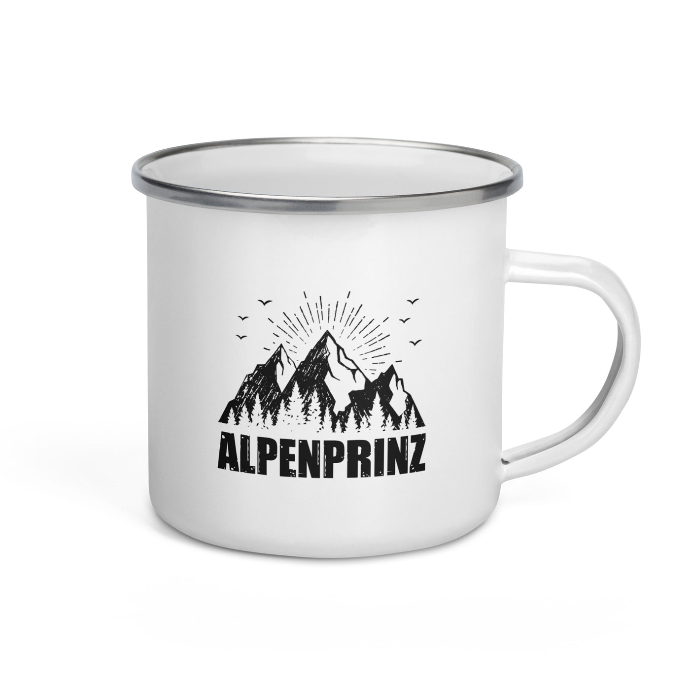 Alpenprinz - Emaille Tasse berge Default Title