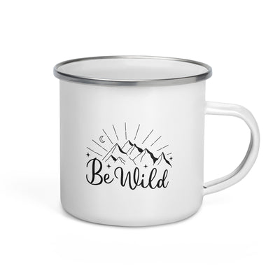 Be Wild - Emaille Tasse camping Default Title