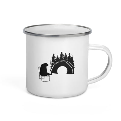 Camping - Emaille Tasse camping Default Title