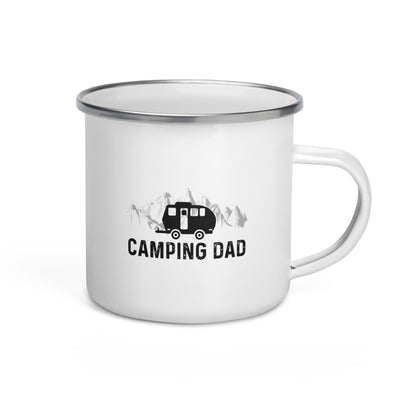 Camping Dad 1 - Emaille Tasse camping Default Title