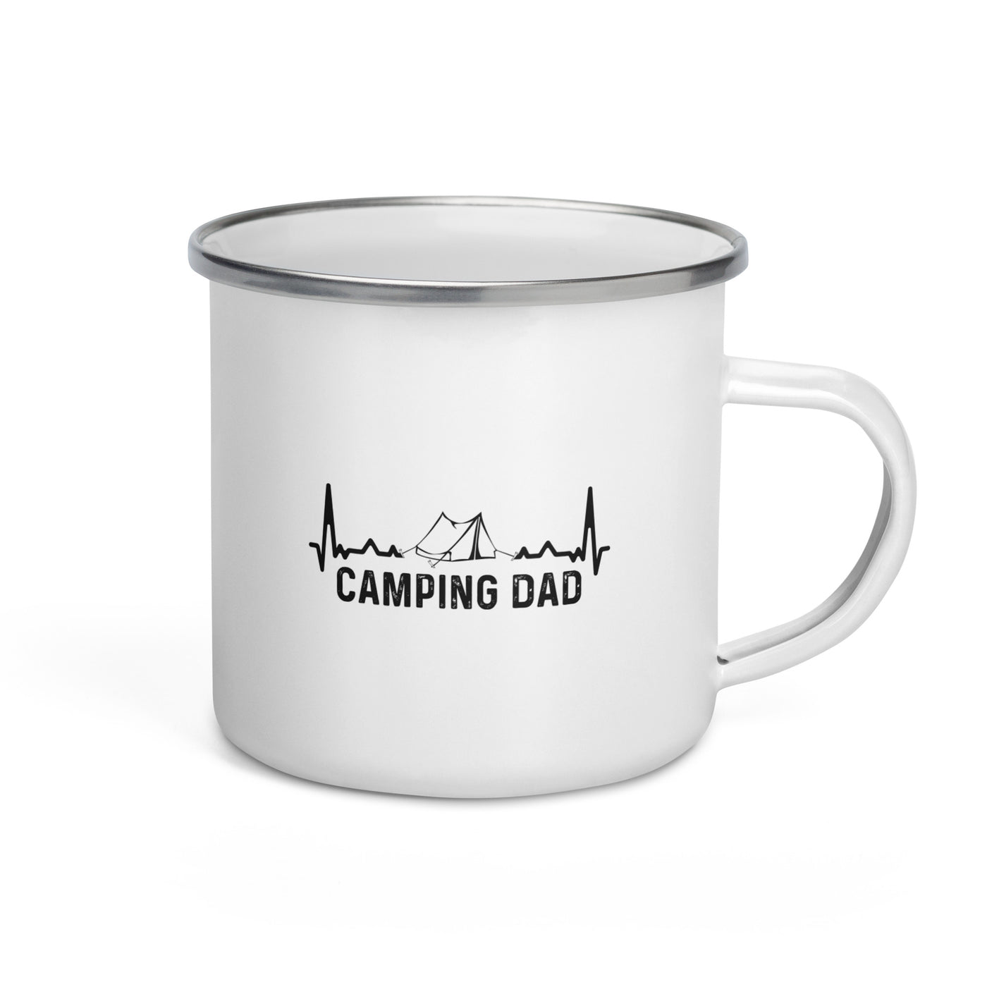 Camping Dad 5 - Emaille Tasse camping Default Title