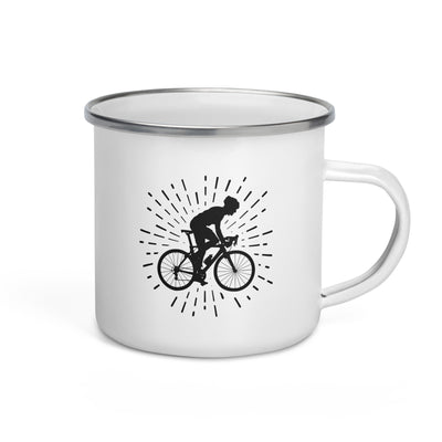 Firework And Cycling 1 - Emaille Tasse fahrrad Default Title