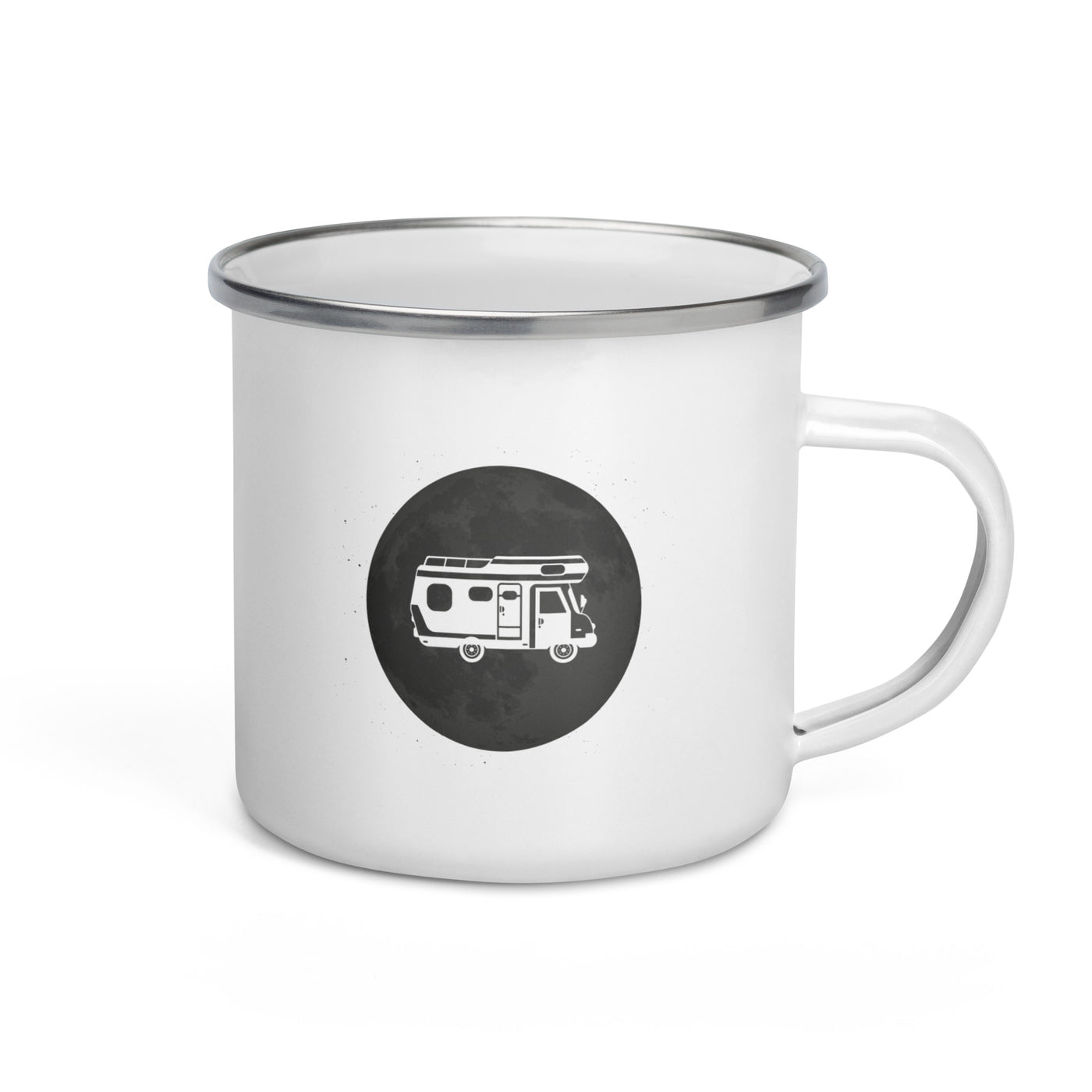 Full Moon - Camping Van - Emaille Tasse camping Default Title